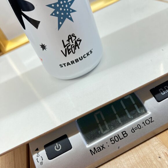 Starbucks Las Vegas Been There Collection White 16 Oz Stainless Steel Tumbler - Picture 14 of 15